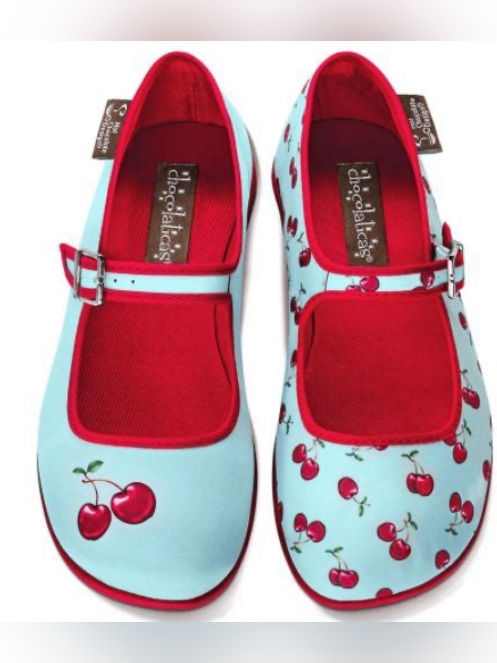Hot Chocolate Design Shoes Cherries Mary Jane Chocolaticas Women’s Size 39 / 9US